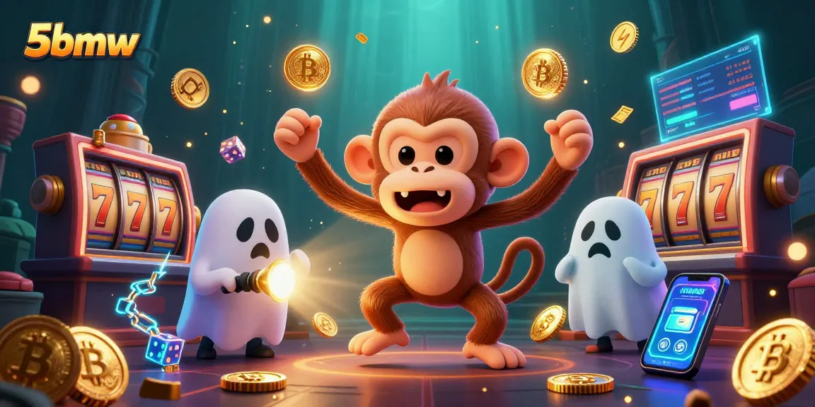 Experience thrilling gameplay with 5bmw in this vibrant, action-packed casino scene.