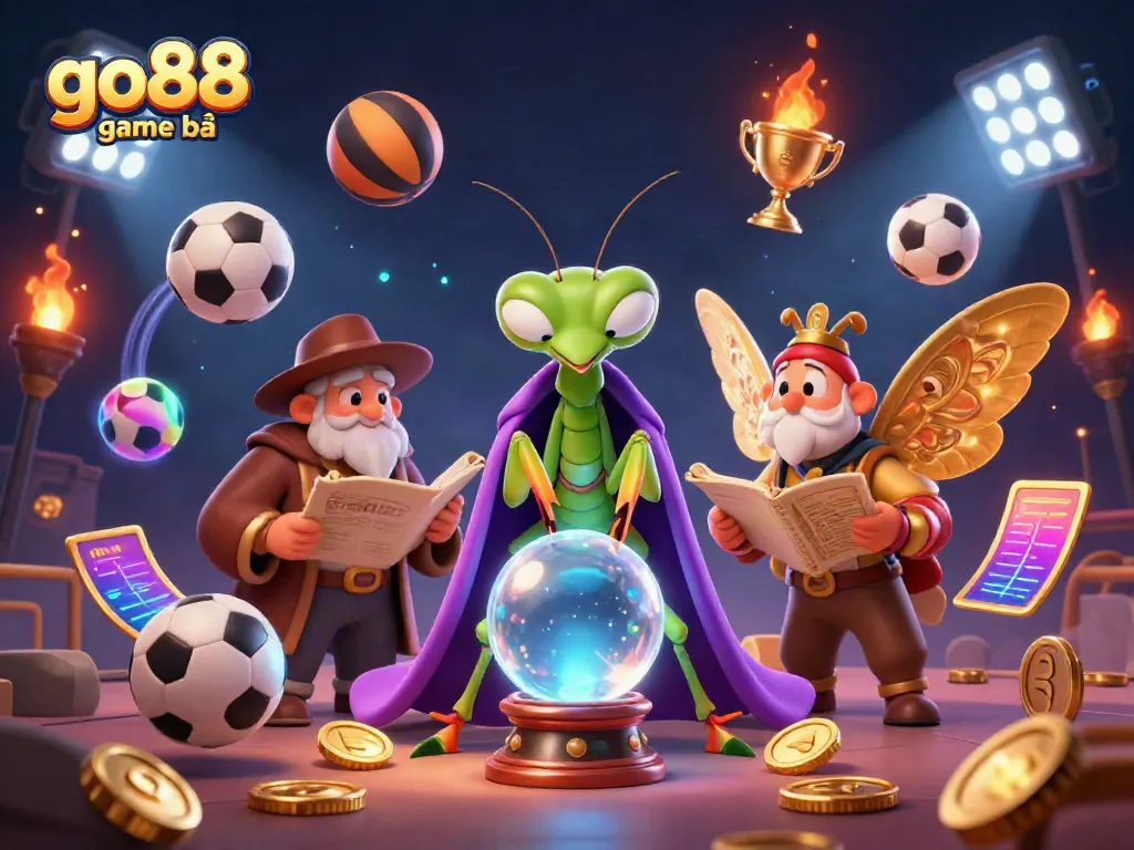Engage with the go88 game bài experience through a vibrant and dynamic 3D gambling scene.