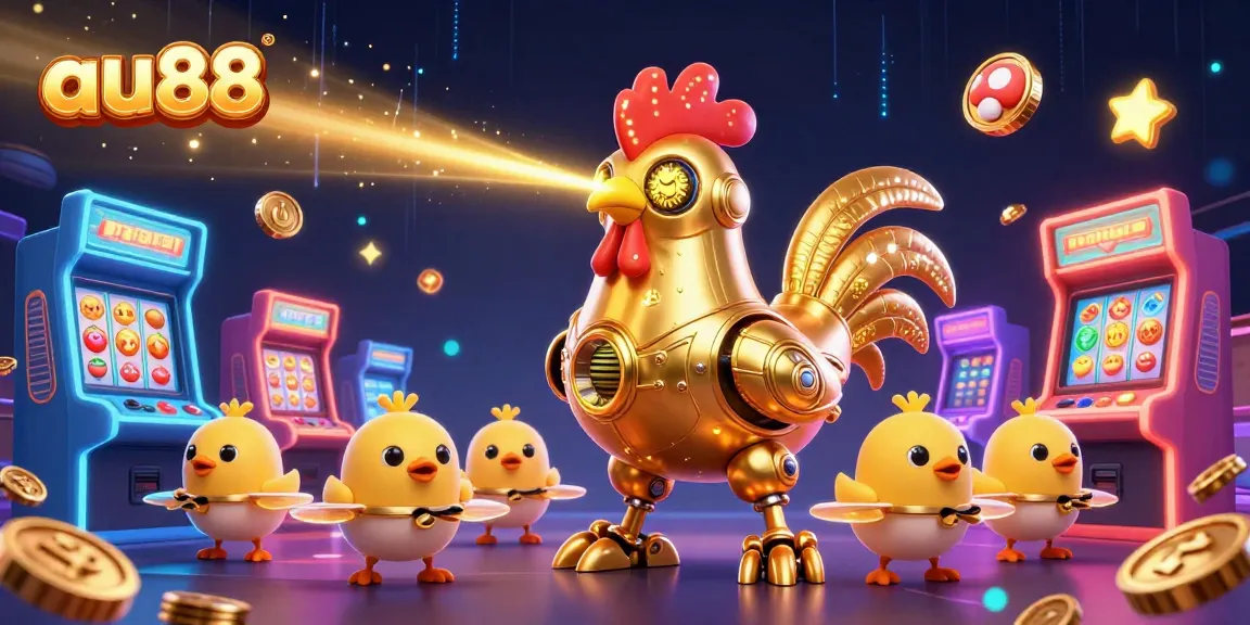 au88 offers a thrilling online casino experience with vibrant 3D game illustrations and dynamic characters.