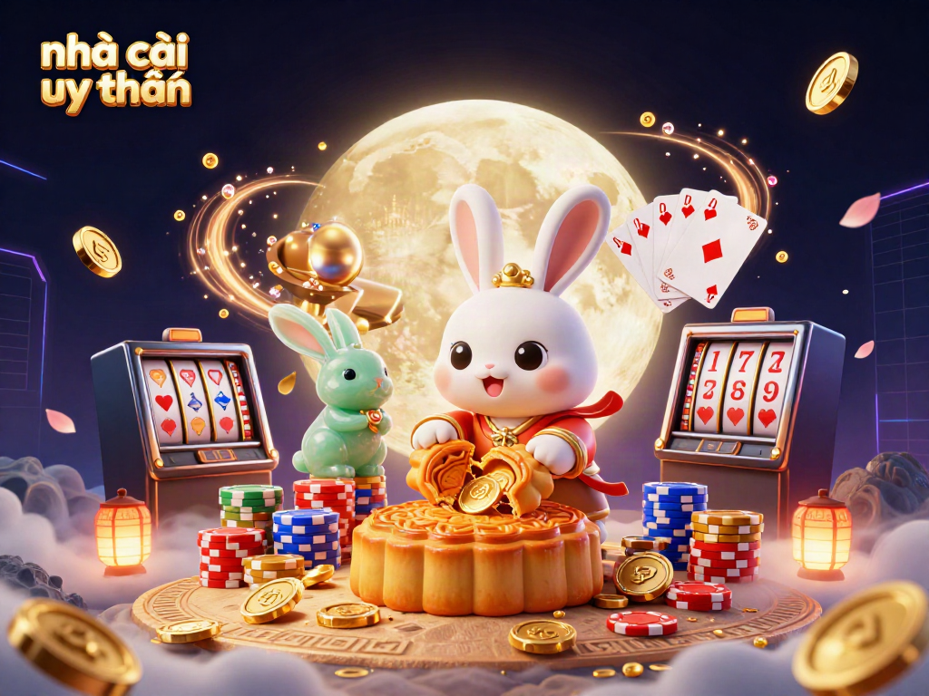 Engage in lucrative games with nhà cái uy tín under magical moonlit casino vibes.