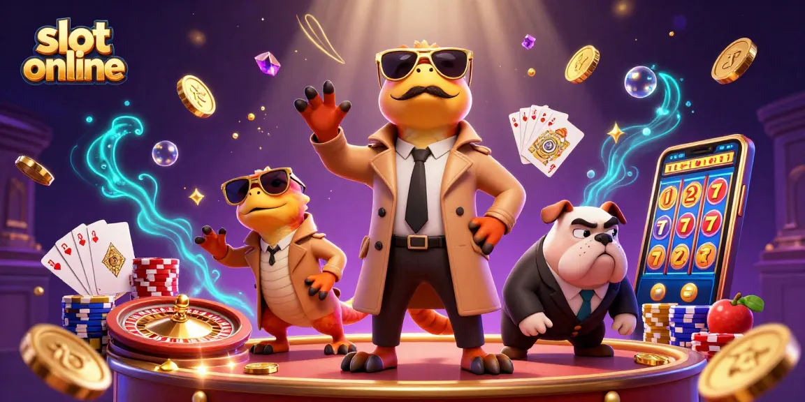 Rasakan keseruan slot online dengan tiga raptor dalam jas, mengincar kasino VIP yang mewah.