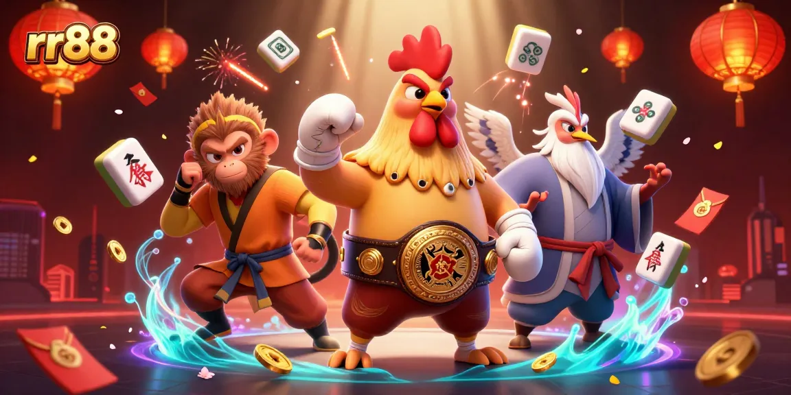 Experience thrilling gameplay at rr88 with colorful casino elements and dynamic characters.