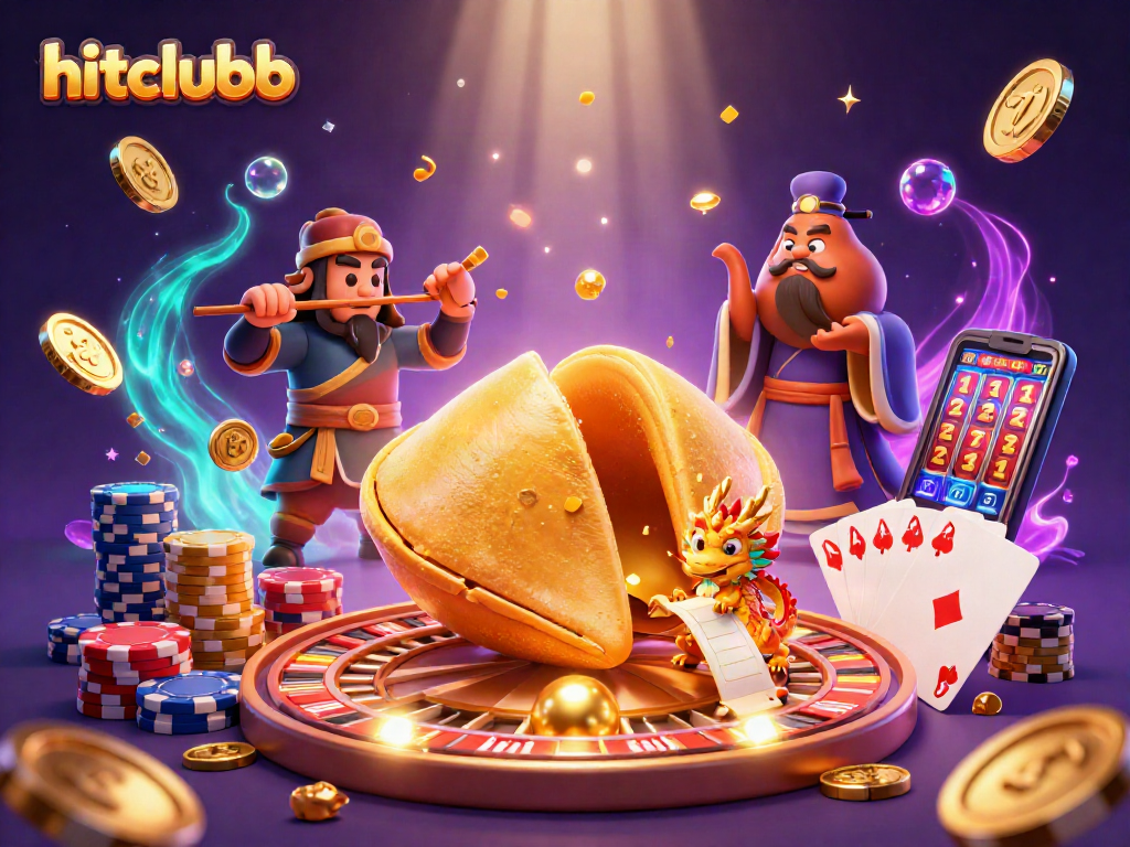 Experience the thrill of hitclubb with a vibrant 3D casino scene featuring endless winning opportunities.