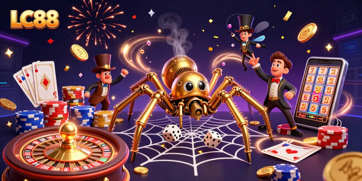 Engage with thrilling gambling action at LC88 while discovering stunning casino game elements.