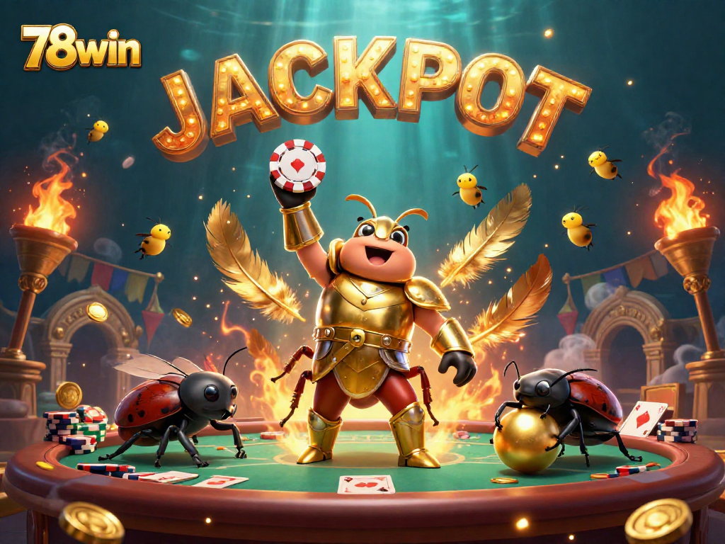 Experience thrilling wins with 78win, where poker champions celebrate jackpots