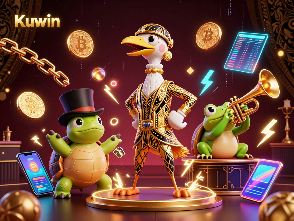 Kuwin brings excitement to online gambling with vibrant 3D characters and crypto elements.