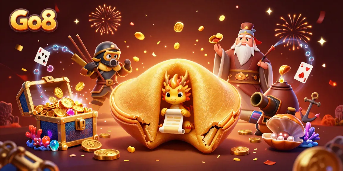 Spin the reels for big wins with Go8's exciting gaming experience filled with vibrant characters!