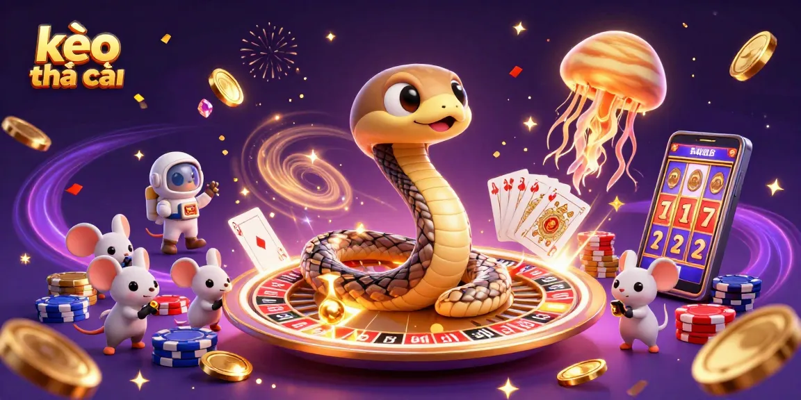 Experience kèo nhà cái excitement with dynamic bets by astronaut mice on a cosmic roulette.