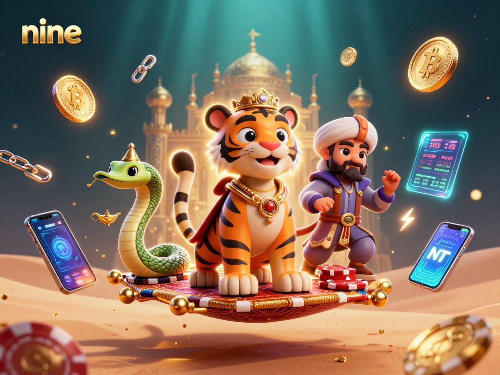 Experience nine's thrilling gameplay with engaging characters and sparkling casino elements.