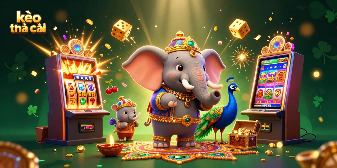 Experience thrilling kèo nhà cái with vibrant characters and explosive game elements in a spectacular 3D scene.