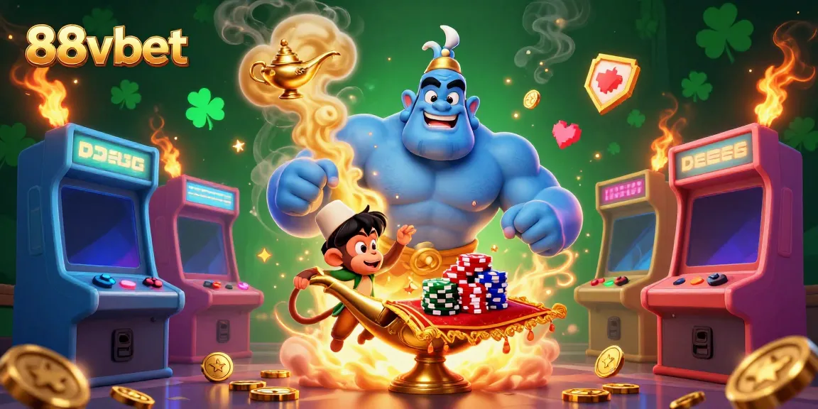 Win big at 88vbet with a colossal genie and magic elements enhancing the gambling experience