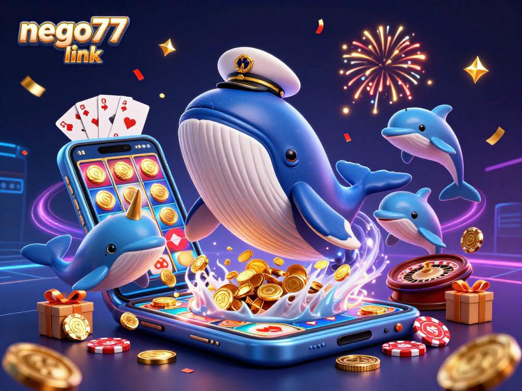Engage with the nego77 link to unlock a treasure of online gaming adventures featuring a whale captain.