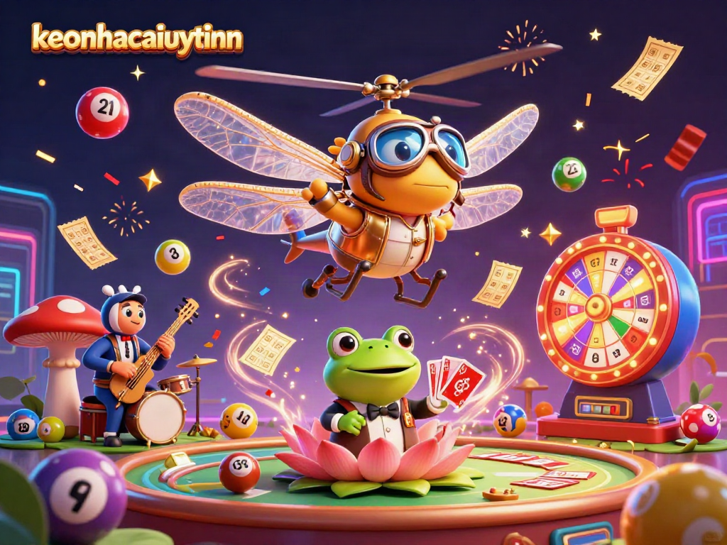 Experience the excitement at keonhacaiuytinn with dynamic gambling action and festive ambiance.