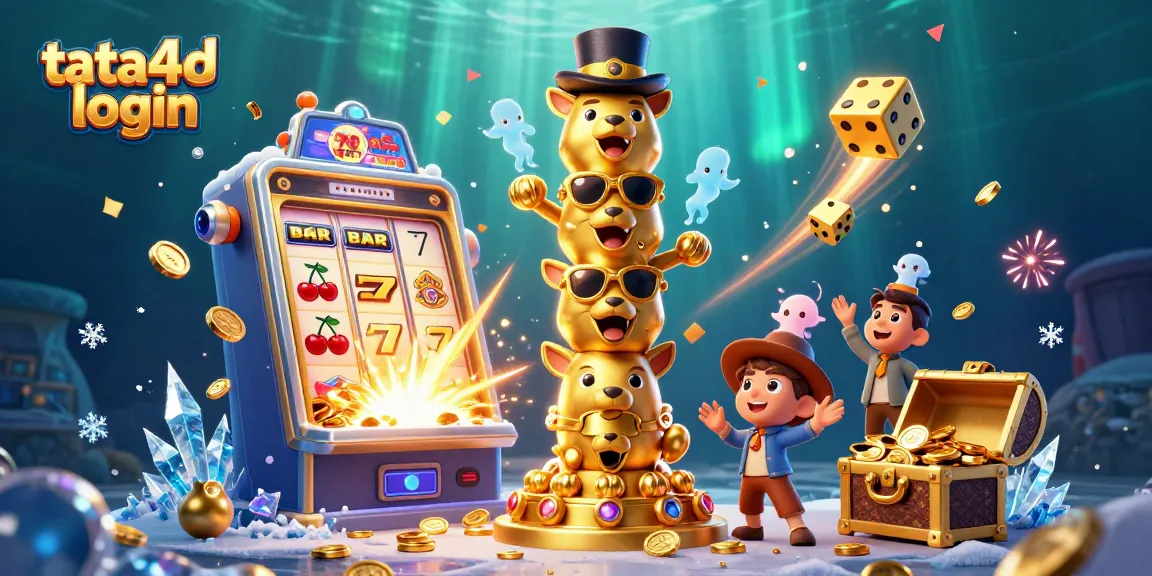 Experience exciting wins with tata4d login at an energetic slot party filled with vibrant game elements.