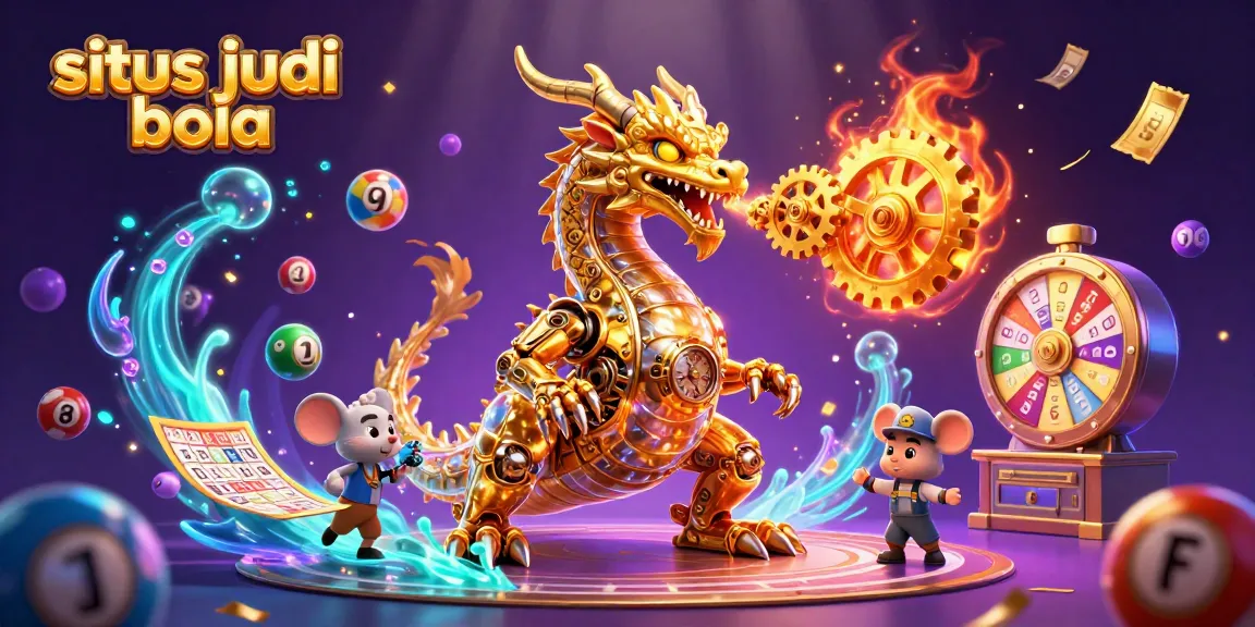 Menangkan situs judi bola dengan strategis! Ilustrasi kasino digital 3D yang menakjubkan.
