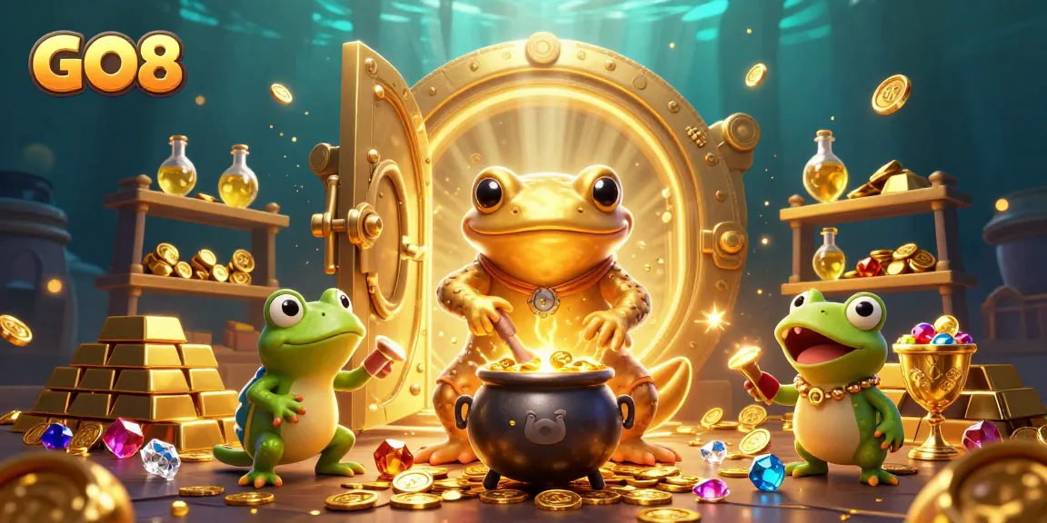 Engage with GO8's thrilling casino experience featuring unique games and gold-themed extravaganza.