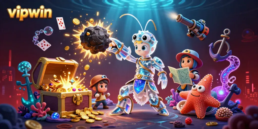 Experience thrilling wins with vipwin in a vibrant underwater casino adventure