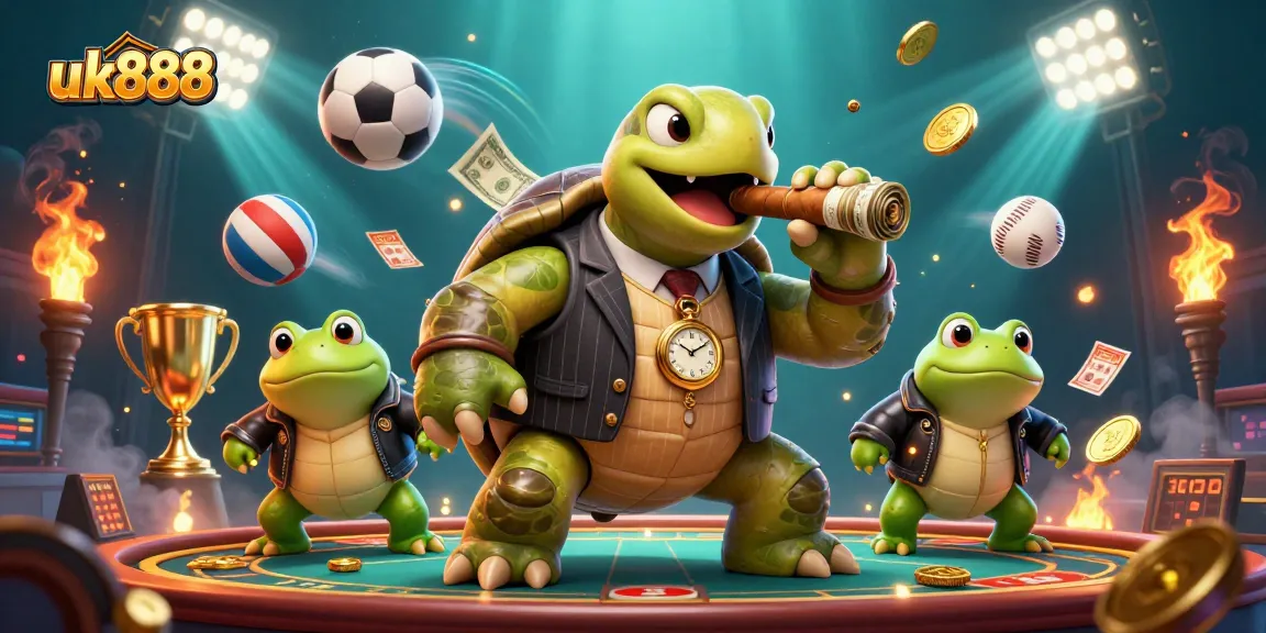 Experience the thrill of sports betting with uk888 featuring dynamic characters and casino elements.