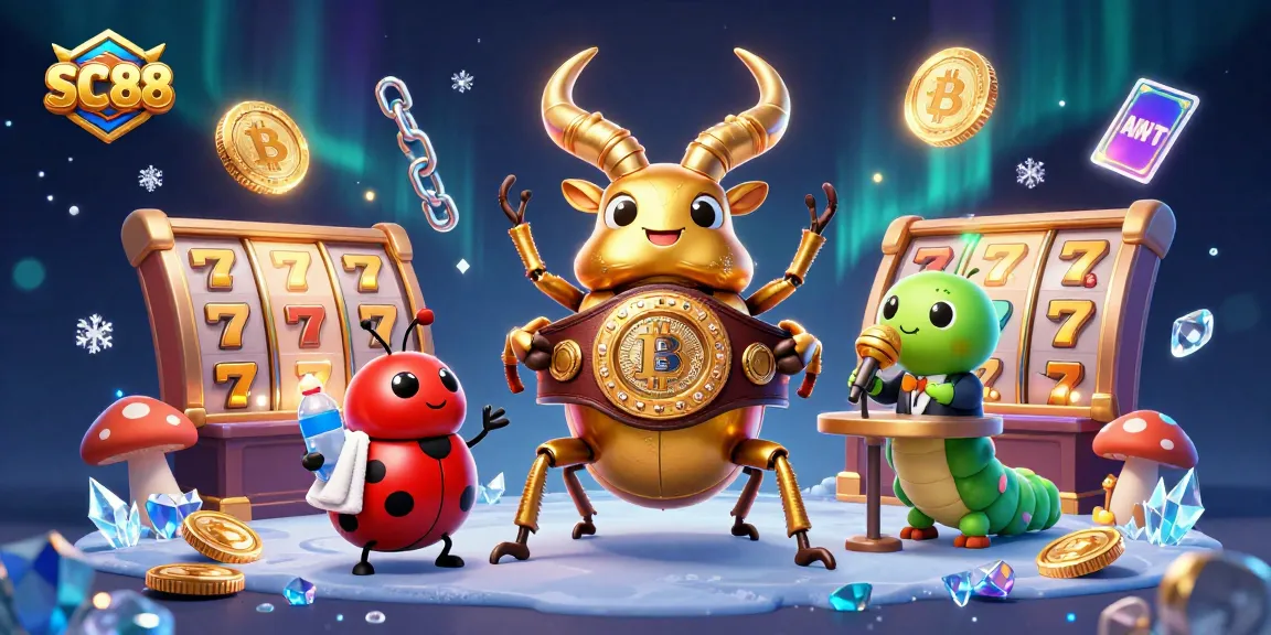 Engage in thrilling gameplay at SC88 with vibrant slot elements and stunning 3D characters.