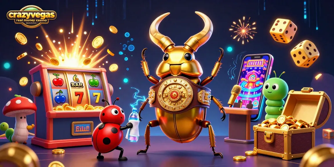 Experience the excitement of crazyvegas real money casino australia with a vibrant 3D boxing scene.