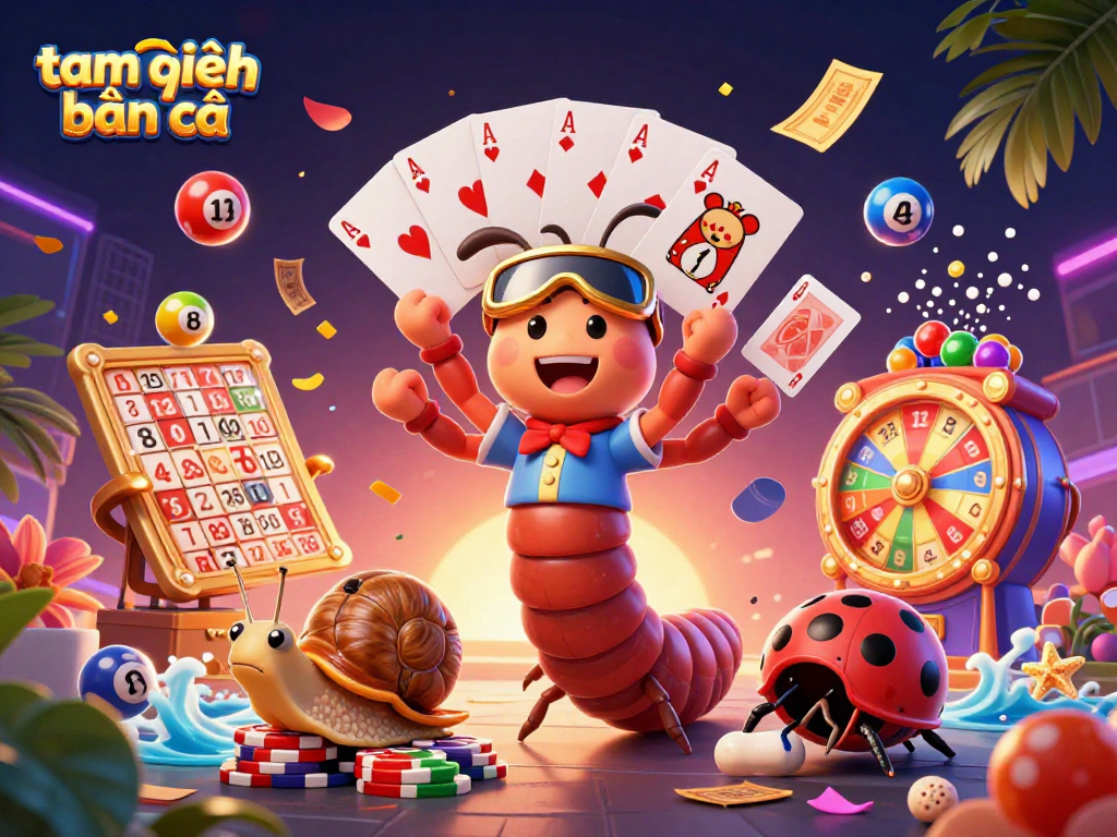 Experience thrilling action in tam tiên bắn cá as our lively characters engage in a dynamic gaming adventure.
