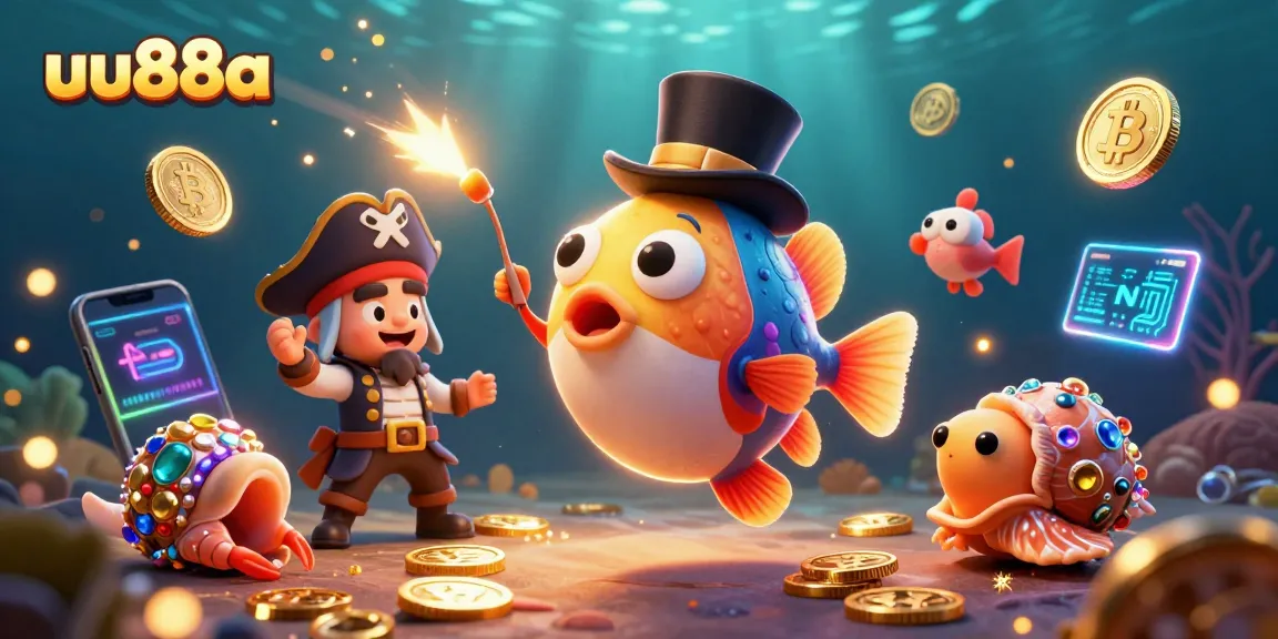 Engage with thrilling gameplay at uu88a, where glowing coins animate underwater adventure.