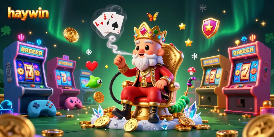 Experience immersive gaming with Haywin featuring vibrant characters and casino elements in a stunning 3D illustration.