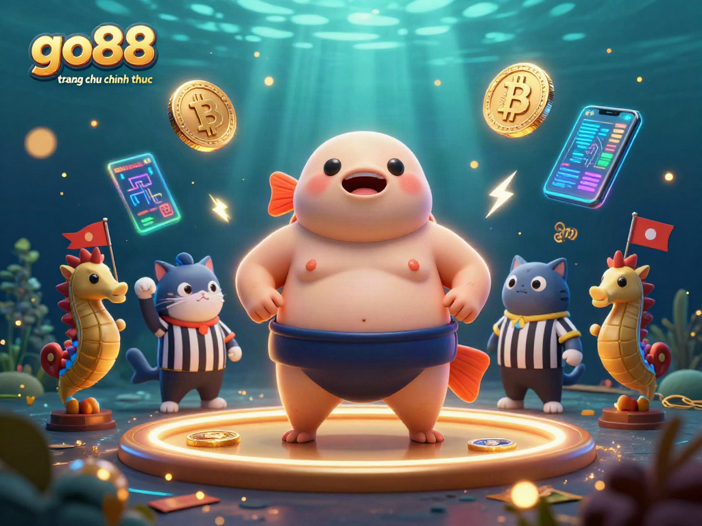 Engage with go88 trang chu chinh thuc as you dive into a vibrant underwater casino scene.