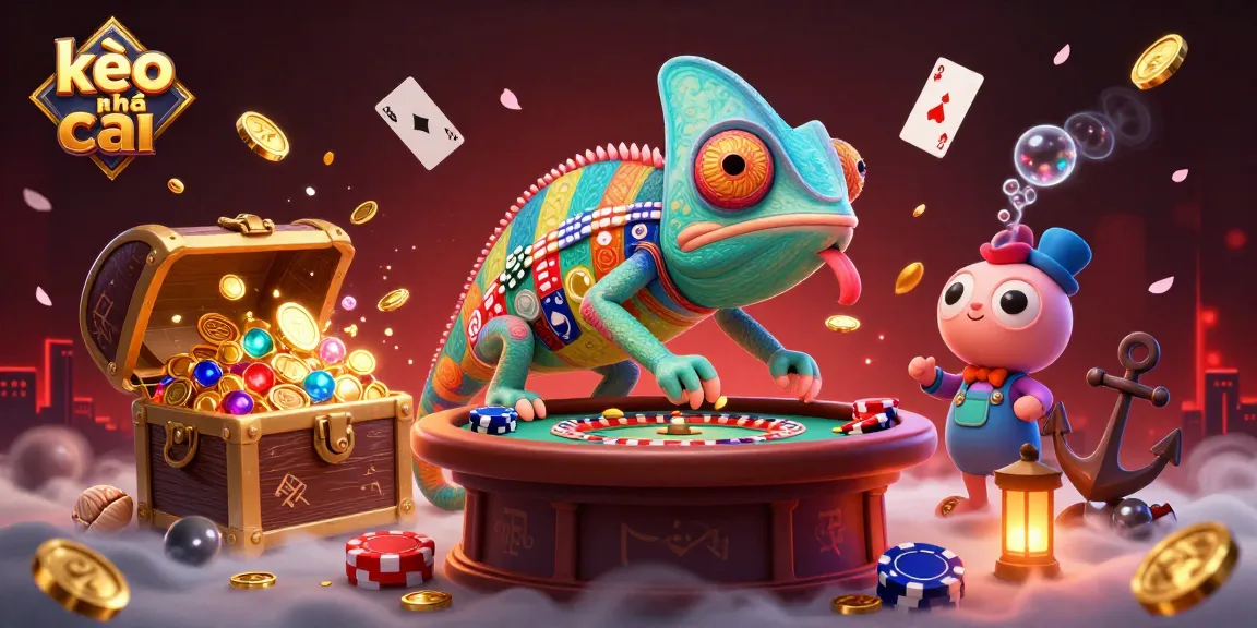 Betting strategies and exciting odds showcased in kèo nhà cái 3D casino illustration.